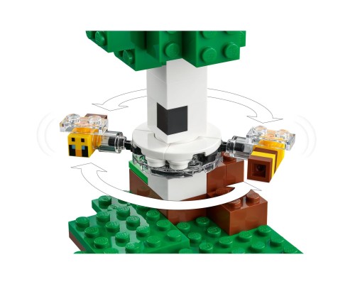 Конструктор LEGO Minecraft Бджолиний будиночок 254 деталі (21241-)