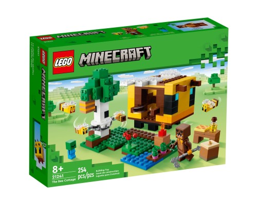 Конструктор LEGO Minecraft Бджолиний будиночок 254 деталі (21241-)