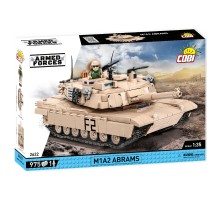 Конструктор Cobi Танк M1A2 Абрамс, 975 деталей (COBI-2622)