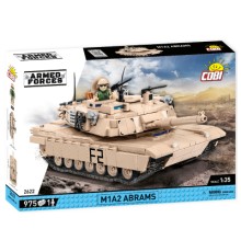 Конструктор Cobi Танк M1A2 Абрамс, 975 деталей (COBI-2622)