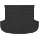 Килимок в багажник EVAtech Mitsubishi Outlander 2013-2020 3 поколі (MT3180B1RBB)