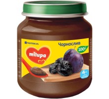 Дитяче пюре Milupa Чорнослив з 4 місяців 125 г (5900852051395)