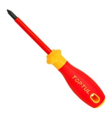 Викрутка Toptul діелектрична хрестова PH1x80мм (1000V) VDE Pro-Plus Series (FBEF0108V4)