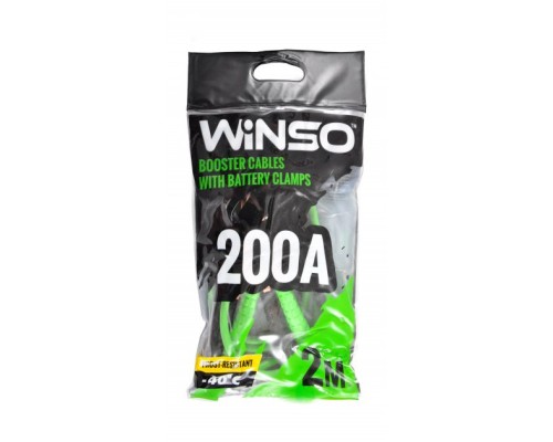 Дроти для запуску для автомобіля WINSO 200А, 2м (138200)