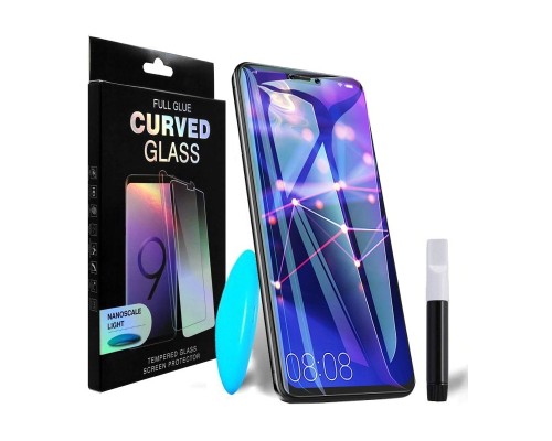 Скло захисне PowerPlant Huawei P20 liquid glue + UF-lamp (GL605798)