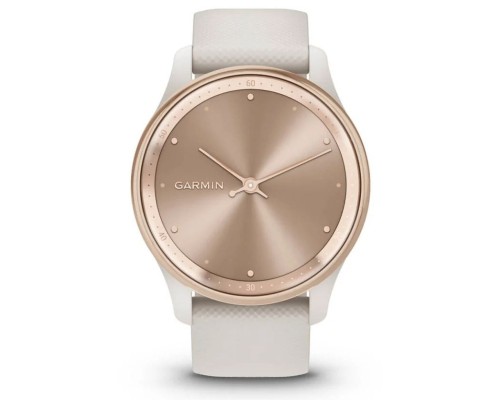 Смарт-годинник Garmin vivomove Trend, WW, White Cream, Silicone, GPS (010-02665-01)
