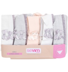 Труси дитячі Sevim набір у квіточку (7015-152G-pink)