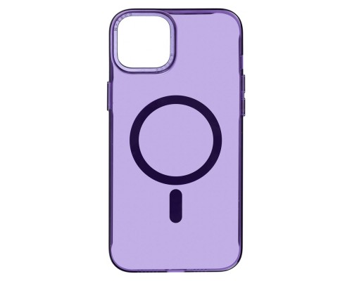 Чохол до мобільного телефона Armorstandart Y23 MagSafe Apple iPhone 14 Transparent Purple (ARM68329)