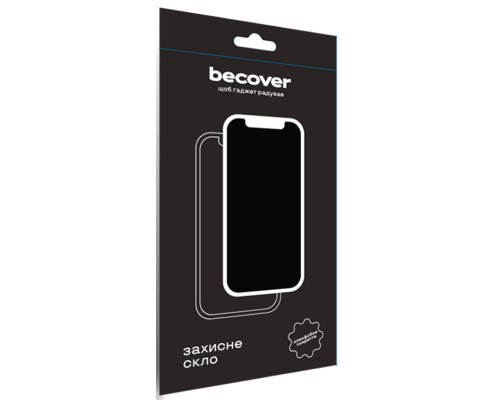 Скло захисне BeCover Xiaomi Redmi 12 Black (709610)