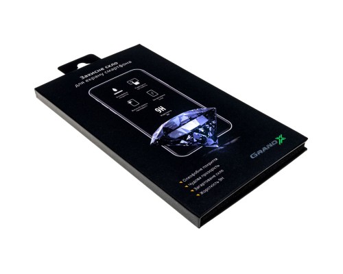 Скло захисне Grand-X Apple iPhone 12 Pro Max 9D black (AIP12PRM9D)