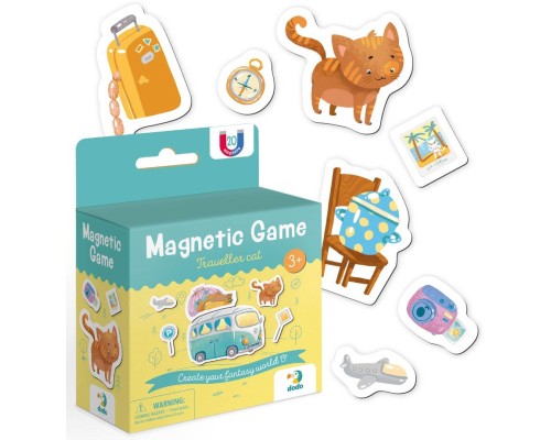Навчальний набір DoDo Магнітна гра Котик-мандрівник (200234)