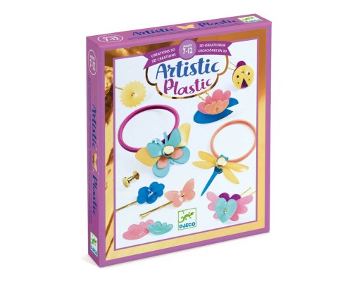 Набір для творчості Djeco створення аксесуарів для волосся (DJ09498)