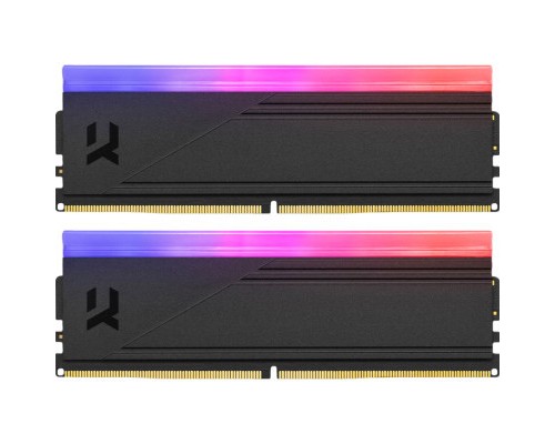 Модуль пам'яті для комп'ютера DDR5 32GB (2x16GB) 5600 MHz IRDM RGB Black Goodram (IRG-56D5L30S/32GDC)