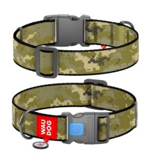 Нашийник для тварин WAUDOG Nylon з QR паспортом 