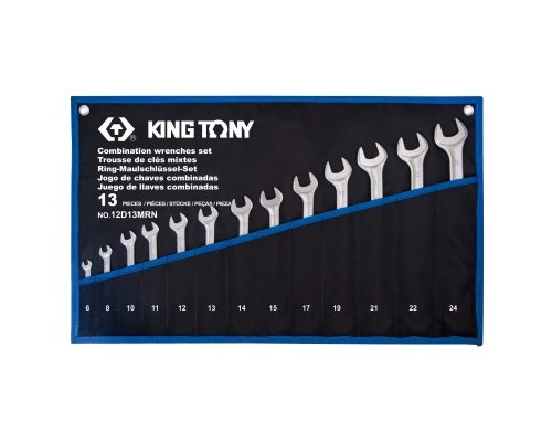 Ключ KING TONY комбінований 6-24 мм 13 шт. (12D13MRN)