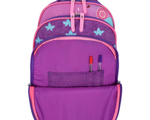 Рюкзак шкільний Bagland Mouse 143 малиновий 512 (00513702) (85267818)