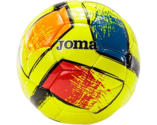 М'яч футбольний Joma Dali II жовтий, мультиколор Уні 5 400649.061.5 (8424309612900)