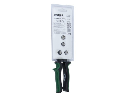 Ножиці по металу Sigma праві 250мм CrV (4331221)