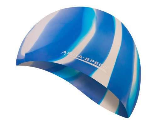 Шапка для плавання Aqua Speed Bunt 4049 113-55 мультиколор Уні OSFM (5908217640499)