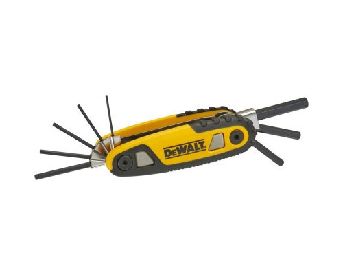 Набір інструментів DeWALT ключів шестигранних HEX: 1.5-8 мм (DWHT0-70263)