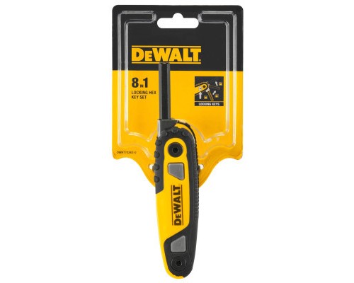 Набір інструментів DeWALT ключів шестигранних HEX: 1.5-8 мм (DWHT0-70263)