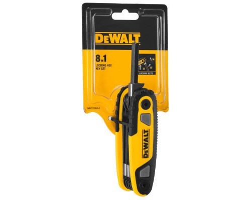 Набір інструментів DeWALT ключів шестигранних HEX: 1.5-8 мм (DWHT0-70263)