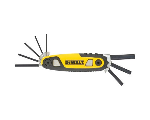 Набір інструментів DeWALT ключів шестигранних HEX: 1.5-8 мм (DWHT0-70263)