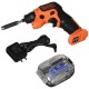 Викрутка акумуляторна Black&Decker 3.6 Li-Ion, 180 об/хв, реверс, підсвічування, 0.4 кг (BDCSFS30C)