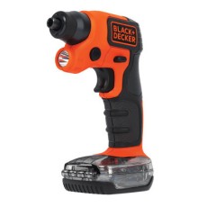 Викрутка акумуляторна Black&Decker 3.6 Li-Ion, 180 об/хв, реверс, підсвічування, 0.4 кг (BDCSFS30C)