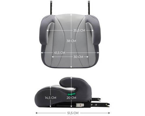 Автокрісло Kinderkraft бустер i-Boost Grey (KCIBOO00GRY0000) (5902533924806) Автокрісло Kinderkraft бустер i-Boost Grey (KCIBOO00GRY0000) (5902533924806)