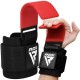 Гаки для тяги на зап'ястя RDX W5 Gym Hook Strap Red Plus (WAN-W5R+)