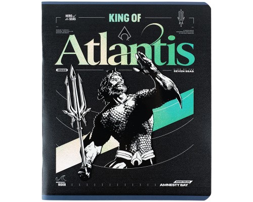 Зошит Kite DC Comics 48 аркушів, клітинка (DC24-259)