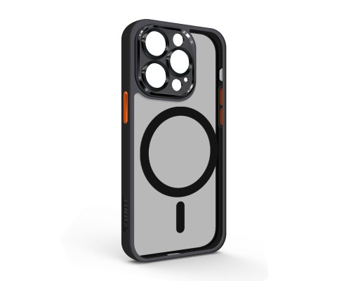 Чохол до мобільного телефона Armorstandart Unit MagSafe SE Apple iPhone 13 Pro Black Orange (ARM75370)