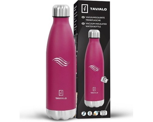 Термокружка Tavialo 750 мл матовий бордовий колір (191750103)