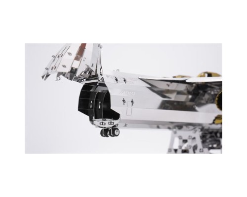 Конструктор Metal Time Колекцiйна модель Ukrainian Dream Exclusive Edition Ан-225 Мрія зібрана двокольорова (MT001EE/READY)