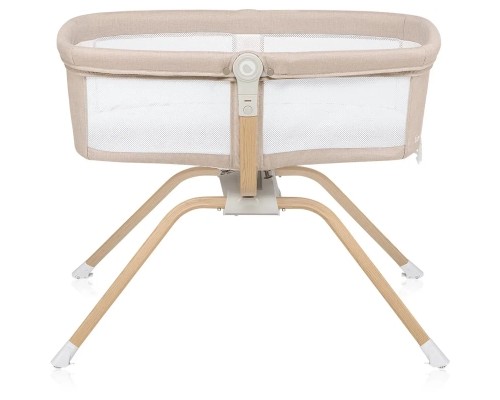 Ліжечко Lionelo приставна Malin Evo BEIGE NATURAL (LO-MALIN EVO BEIGE NATURAL)