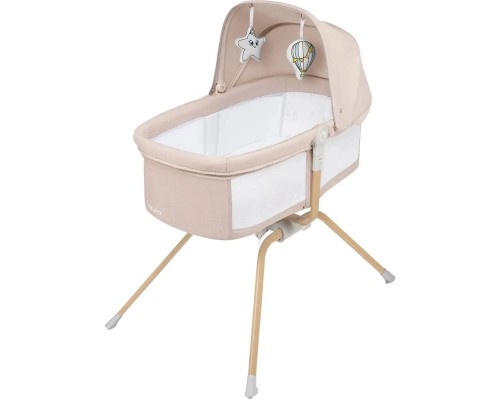 Ліжечко Lionelo приставна Malin Evo BEIGE NATURAL (LO-MALIN EVO BEIGE NATURAL)