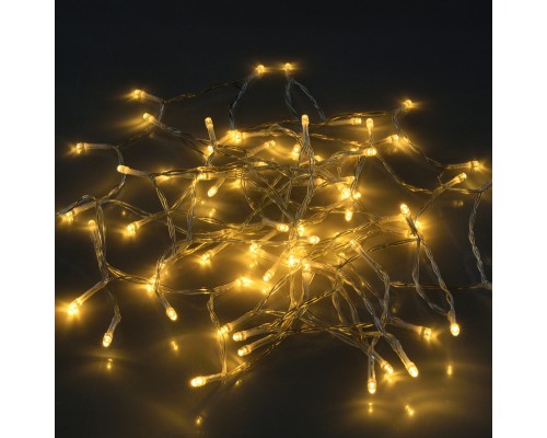Гірлянда YES! Fun Нитка 70 LED Тепло-біла 4.9 м Статична На батарейках (975059)