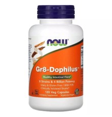 Пробіотики Now Foods Пробіотики для Поліпшення Шлункового Тракту, Gr8-Dophilus, 1 (NOW-02910)