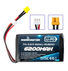 Акумулятор для дрона RadioMaster 6200mah 2S Lipo Transmitter Battery (HP0157.BATT-6200-2S)