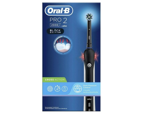 Електрична зубна щітка Oral-B PRO2 2000 D 501.513.2 BK Cross Action