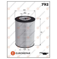 Фільтр масляний EUROREPAR E149169