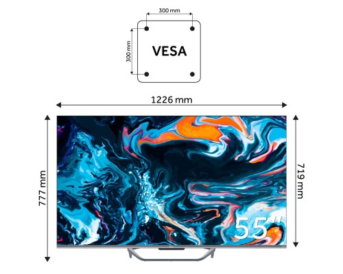 Телевізор Haier H55Q800UX