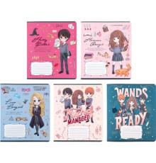 Зошит Kite Harry Potter, 12 аркушів, клітинка (HP24-232)