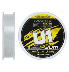 Флюорокарбон Favorite U1 FC 30m 7.0/0.435mm 25.8lb/11.68kg (1693.12.19)