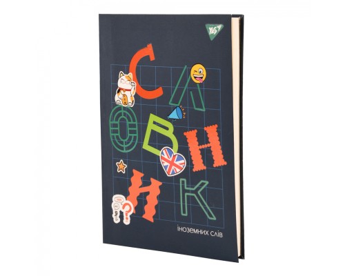 Зошит Yes словник для запису іноземних слів В5 72 аркушів Maneki-neko (911581)