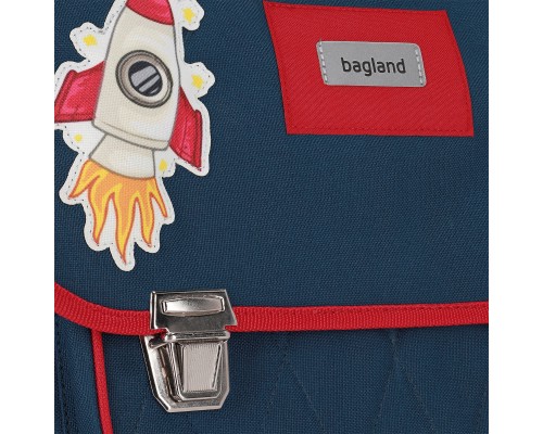 Портфель Bagland Sparkle 9л синій (0027166) (1131321187)