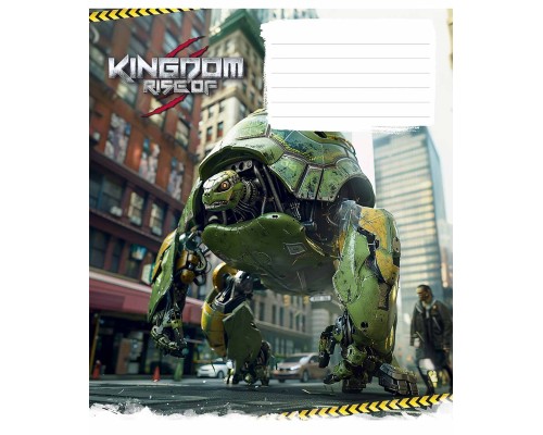 Зошит Школярик Animals transformers 18 аркушів клітинка (018-3467K)