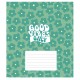Зошит Школярик Good vibes only 24 аркуша лінія (024-3561L)