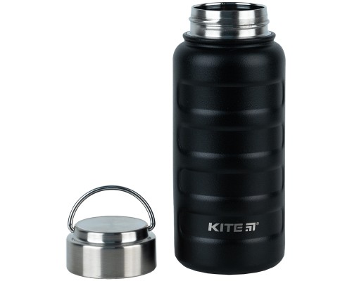 Термос Kite 500 мл чорний (K24-1204-2)